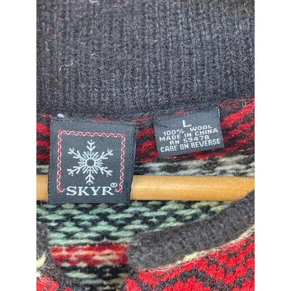 SKYR Fair Isle Nordic Sweater Womens Large - Picture 7 of 7